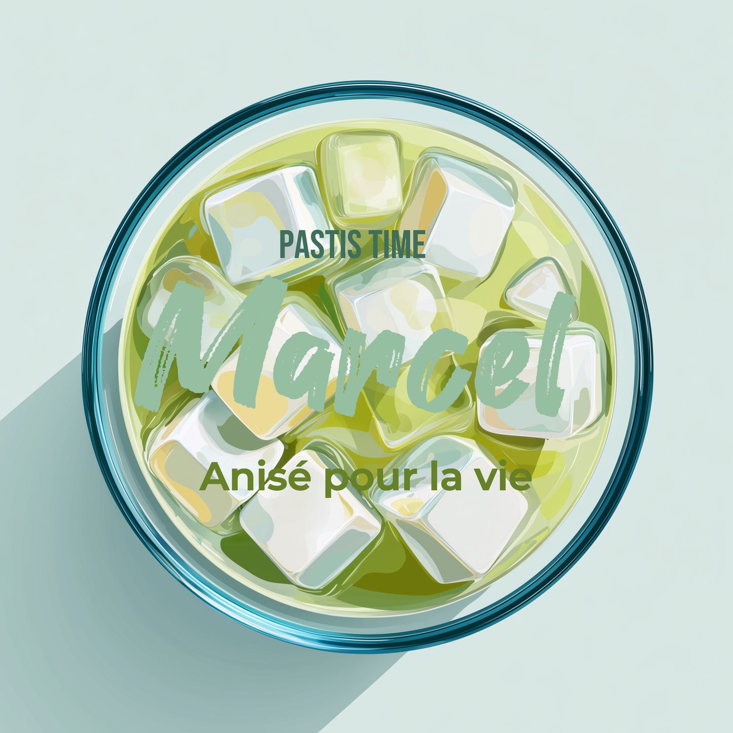 Badge Série À l’Apéro - Boisson - Pastis Time