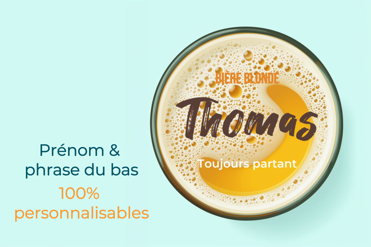 Badge Série À l’Apéro - Boisson - Bière Blonde