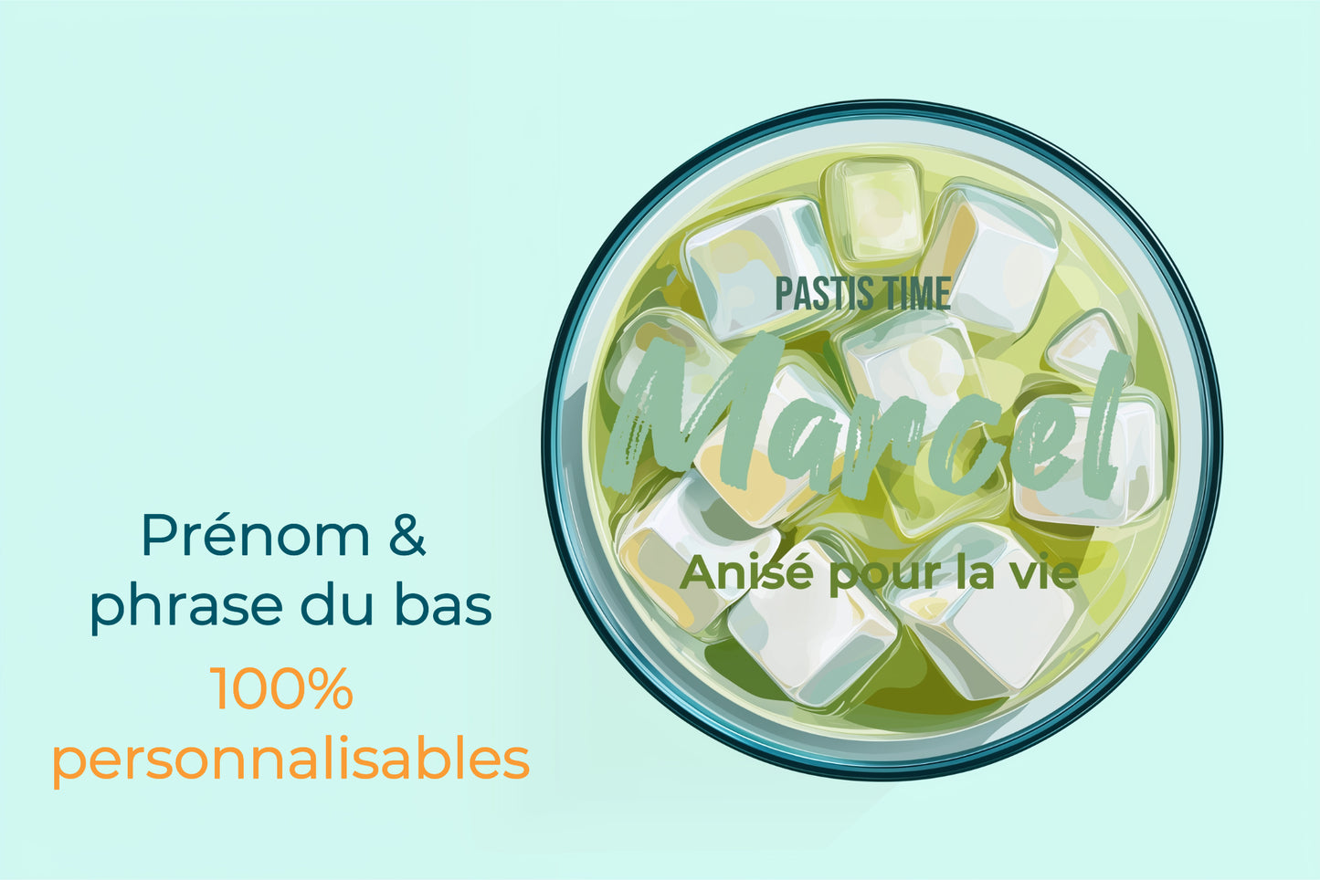 Badge Série À l’Apéro - Boisson - Pastis Time