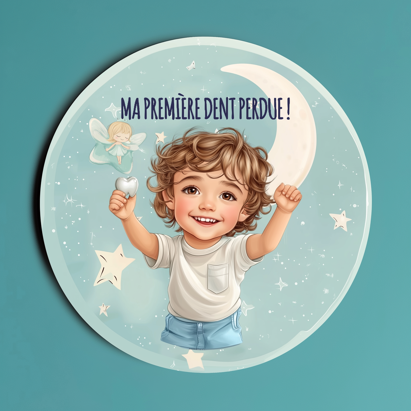 Badge Série Première fois - Garçon - Ma première dent perdue