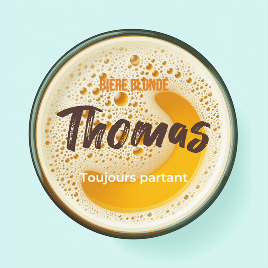 Badge Série À l’Apéro - Boisson - Bière Blonde