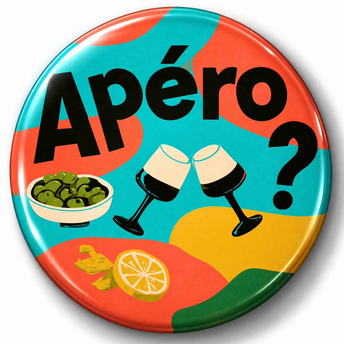 Magnet “Apéro ?” – Les Mots du Frigo