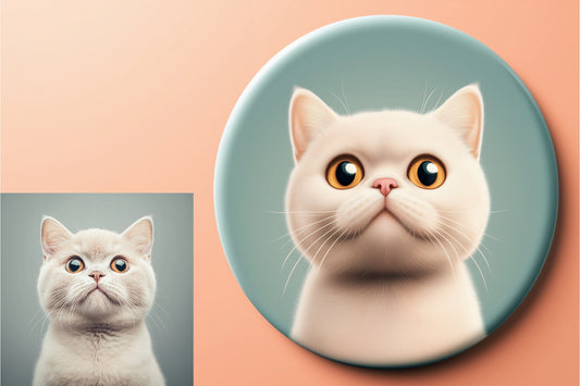 Portrait illustré - chat