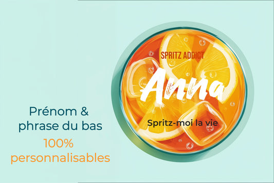 Badge Série À l’Apéro - Boisson - Spritz Addict