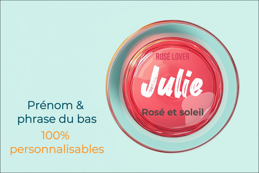 Badge Série À l’Apéro - Boisson - Rosé Lover